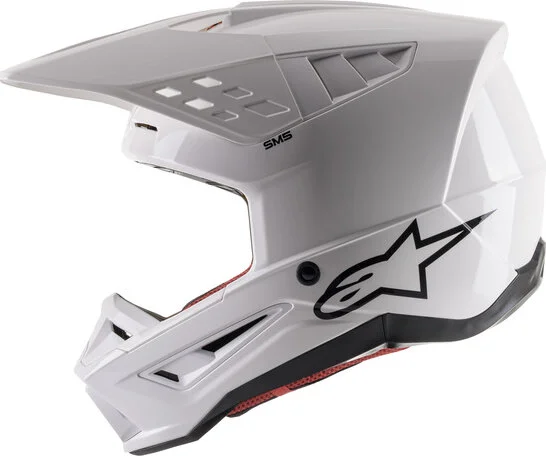 Supertech M5 Solid Mx Helmet White  M, 12, nordicamoto.ro