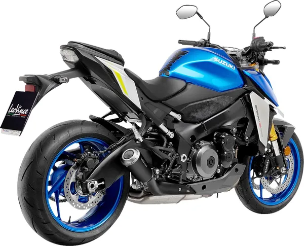Tobă de eșapament LeoVince LV-10 Black Edition Slip-On pentru Suzuki GSX-8S / GSX-8R (2023-2025), 5, nordicamoto.ro
