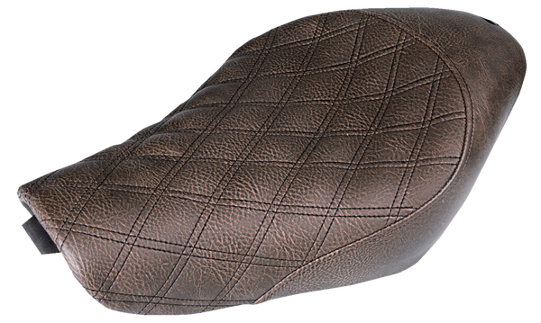 Renegade Lattice Stitch Solo Seat Brown, 1, nordicamoto.ro