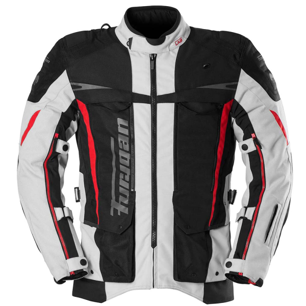 Jachetă de motocicletă Furygan Montroc din Kevlar și Primaloft, model 3-în-1, negru, mărimea S, 3, nordicamoto.ro