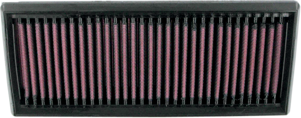 High-flow Air Filter Black, Red, 1, nordicamoto.ro