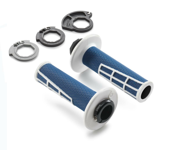 Mansoane lock-on Husqvarna Albastru 17-23 Cu gaura-0