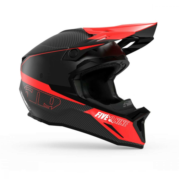 Casca Snowmobil 509 Altitude 2.0 Carbon Fiber Racing Red-0