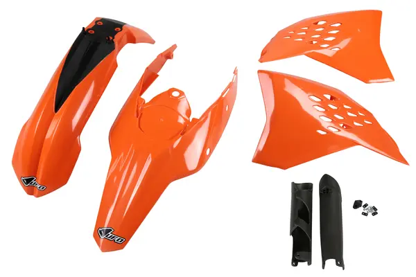 Body Kit Ktm Exc 09-10 Oem Black, Orange-0