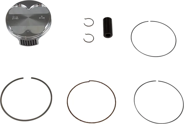 Top End Piston Kit Cast Replica For 2-stroke