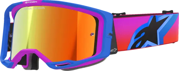 Vision 8 Corp Goggle Blue, Orange, Purple -3