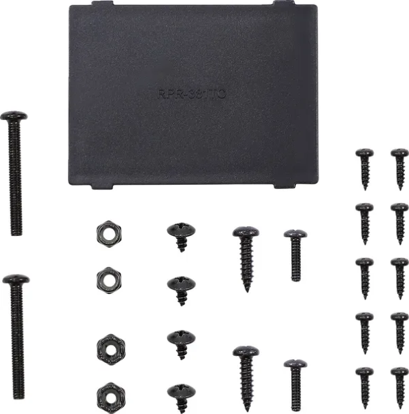 Tab-lock Spring Loaded Holder Black-5