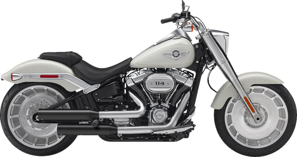 2in2 | Fusion Long Muffler Matte Black, 1, nordicamoto.ro