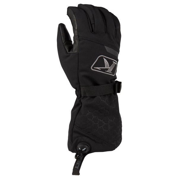 Manusi Snowmobil Klim Powerxross Gauntlet Insulated Black/Castlerock-2