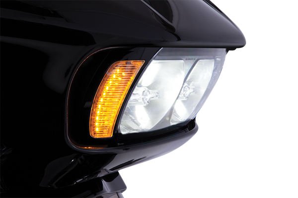 Fang® Headlight Bezels Black, 2, nordicamoto.ro