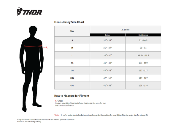 Tricou MTB Thor Intense Dart Black/Red-0