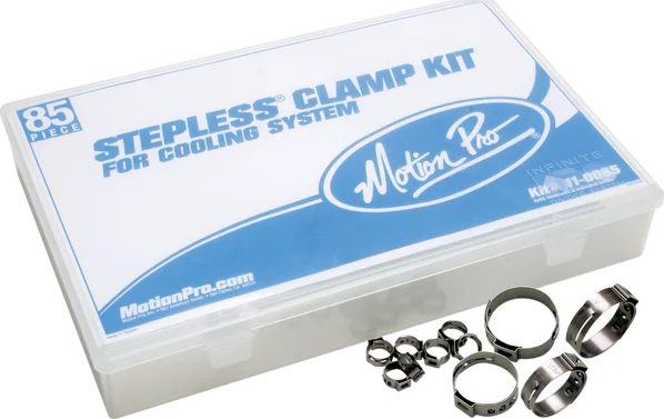 Cooling System Stepless® Clamp Kit Silver, 1, nordicamoto.ro