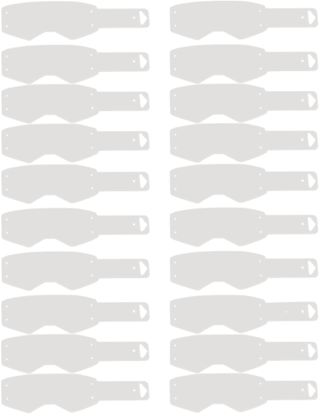 Replica Tear-offs Clear 
