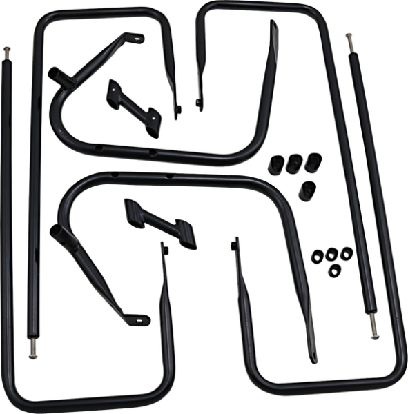 Saddlebag Guard/side Rail Kits Black, 1, nordicamoto.ro