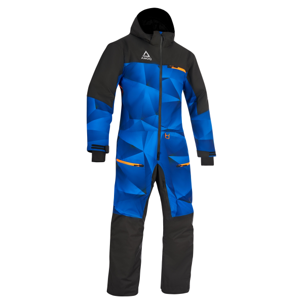 AMOQ Concept Monosuit Insulated Black/Blue/Orange, M, 1, nordicamoto.ro