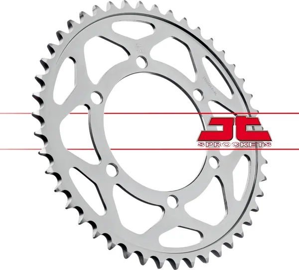 JT SPROCKETS Steel Rear Sprocket Natural -1