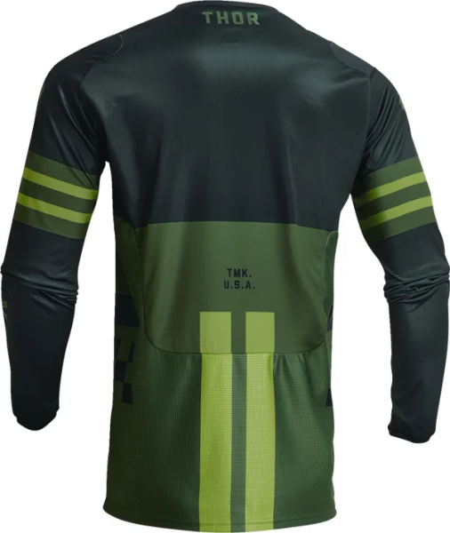 Tricou Copii Thor Pulse Combat Army/Black XS, 2, nordicamoto.ro