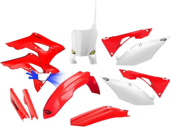 Powerflow Full Body Kit Red, White-0