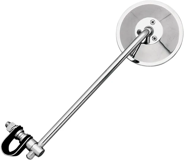 Universal Clamp On Mirror Silver-0