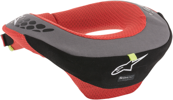 Protecție Gât Copii Alpinestar Sequence Black Red-1