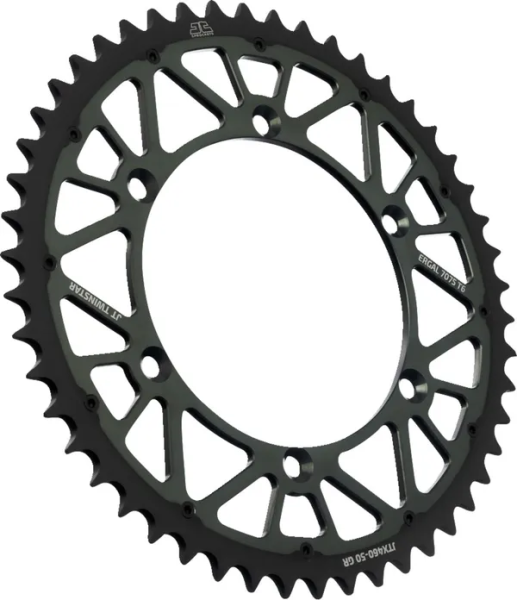 JT SPROCKETS Twinstar Rear Sprocket Graphite 