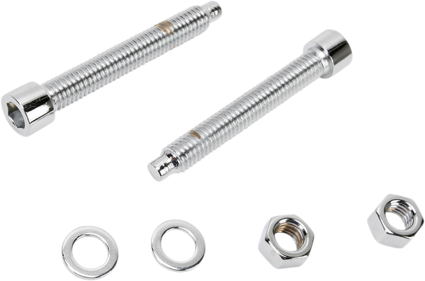 Socket-head Axle Adjuster Bolt Kit Silver, 1, nordicamoto.ro