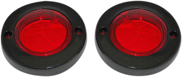 Probeam® Flat Bezel Turn Signal Adapters Chrome, 3, nordicamoto.ro