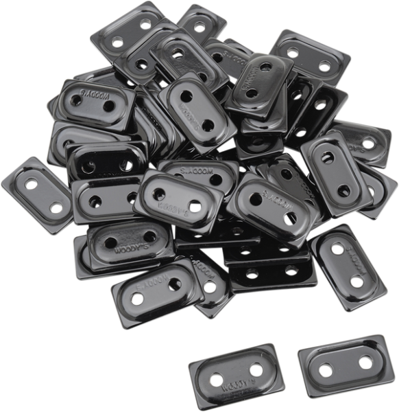 Double Digger® Aluminum Support Plates Black, 2, nordicamoto.ro