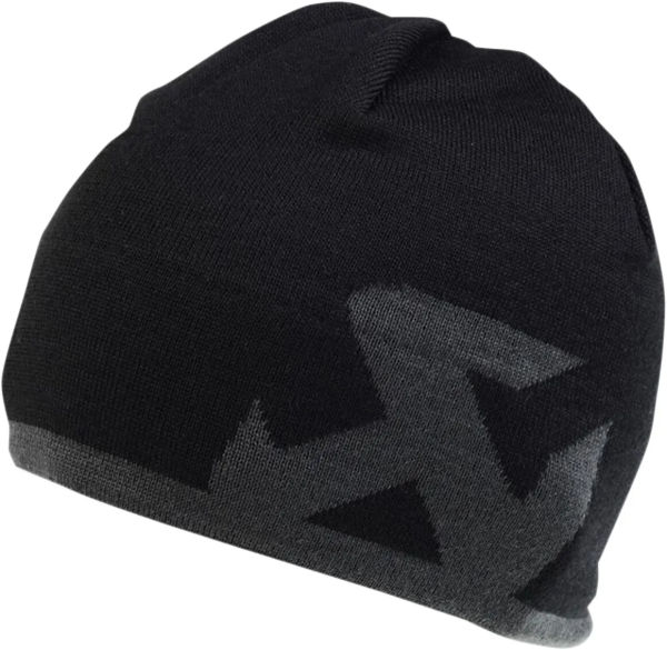 Brand Beanie Black, Gray 