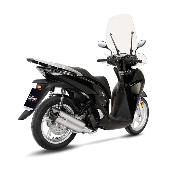 Lv One Evo Stainless Steel Full-system Exhaust Black, Matte, 2, nordicamoto.ro