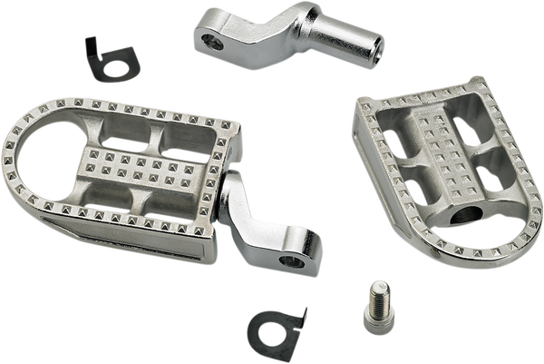 Mushman Footpegs Silver, 1, nordicamoto.ro
