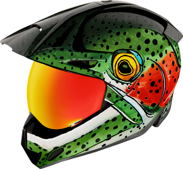 Variant Pro Helmet - Bugchucker - Green - 3xl Green 3XL, 1, nordicamoto.ro