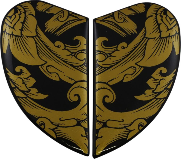 Airform Helmet Side Plates Gold