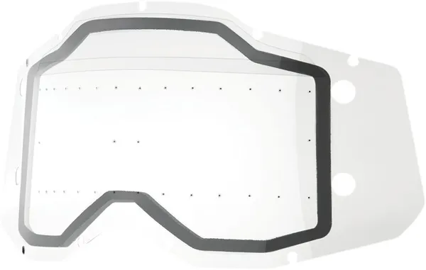 Lentila dubla ochelari 100% Accuri 2/Racecraft 2/Strata 2 Forecast Clear-0