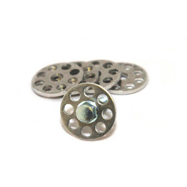 Drilled Washers Silver 