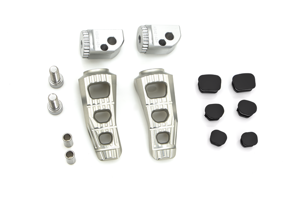 Uf20 Footrest Kit Silver, 1, nordicamoto.ro