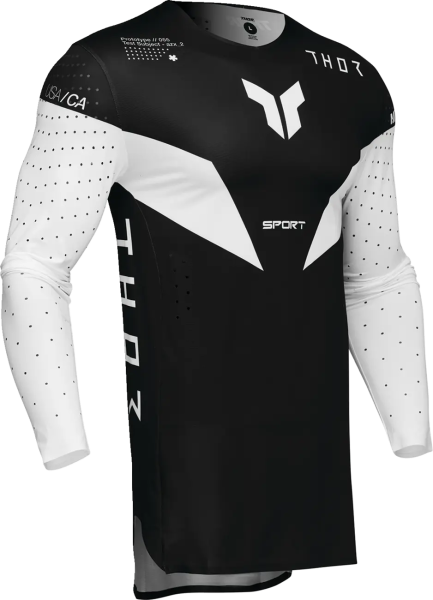 Tricou Enduro Thor Sportmode Strike Black-4