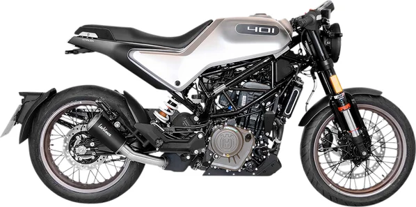 Tobă de eșapament LeoVince LV-10 Full Black Slip-On pentru Husqvarna Svartpilen 401 / Vitpilen 401, 1, nordicamoto.ro