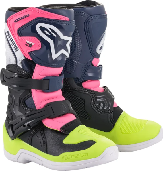 Cizme copii Alpinestars Tech 3S Black/Pink 32, 1, nordicamoto.ro