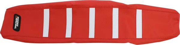 Ribbed Seat Cover Red, 2, nordicamoto.ro