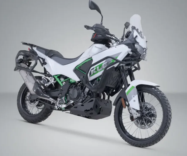 Suport lateral Pro Kle500 F – Akra Negru, 6, nordicamoto.ro