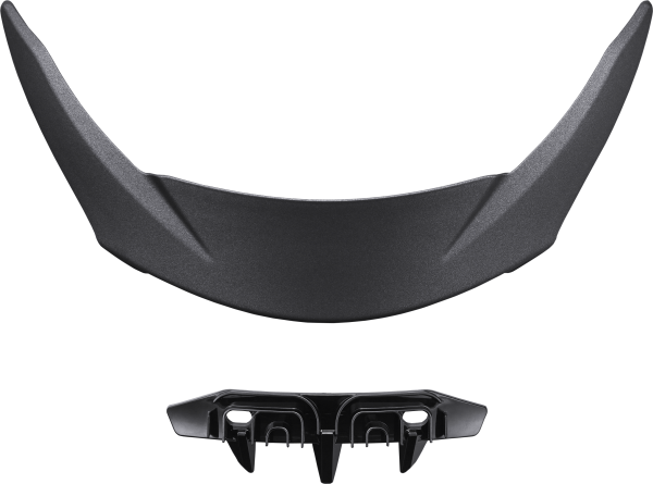 Spoiler superior casca SHOEI NXR2 Alb lucios-5