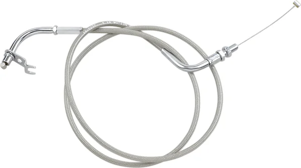 Armor Coat Stainless Steel Throttle/idle Cable For Cruisers Silver +152 mm (6''), 1, nordicamoto.ro