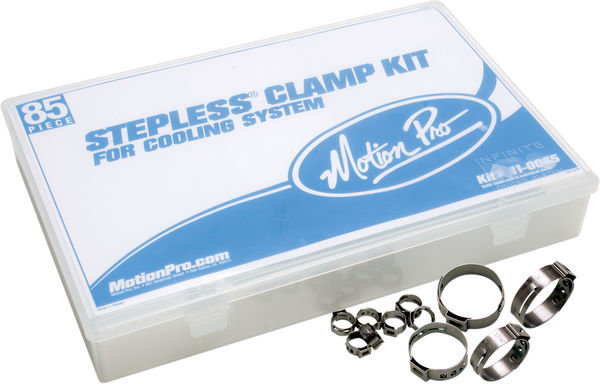 Cooling System Stepless® Clamp Kit Silver