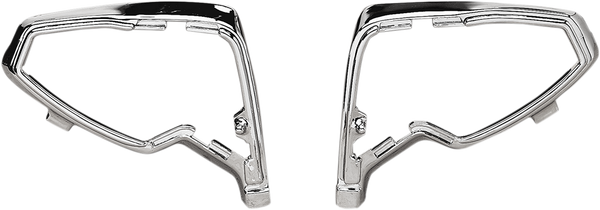 Chrome Mirror Mount Covers Chrome, 1, nordicamoto.ro