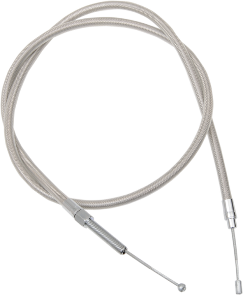High-efficiency Braided Stainless Steel Clutch Cable Silver Standard, 1, nordicamoto.ro