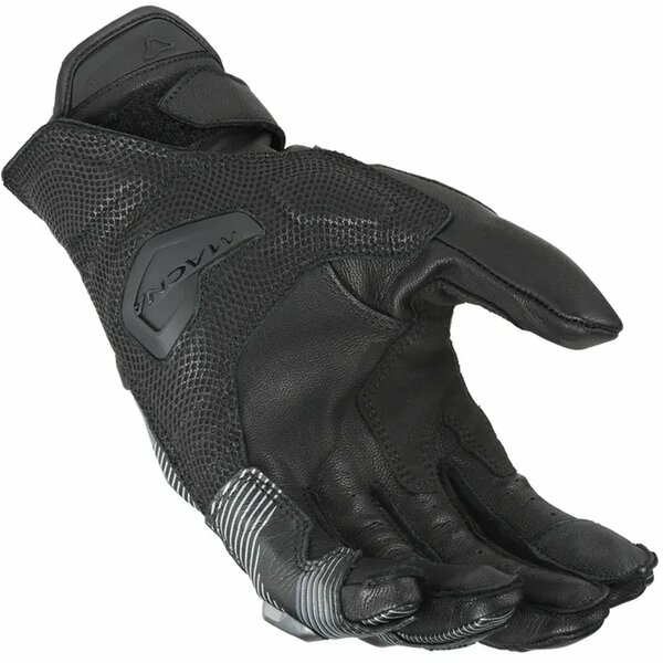 Manusi de piele MACNA ULTRAXX 2.0 S Negru/Albastru/Rosu, 3, nordicamoto.ro