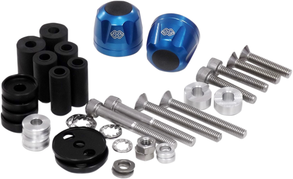 Handlebar Weights Ip Anodized, Blue, 1, nordicamoto.ro