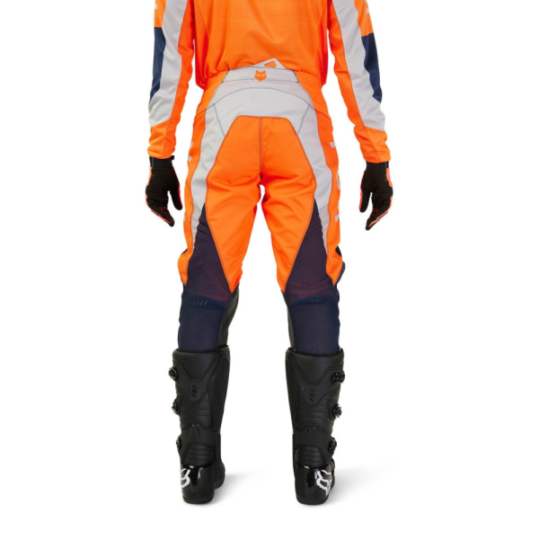 Pantaloni Moto Fox 180 Nitro Portocaliu Fluo-0