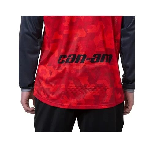 Tricou Can-Am BRP Tetra Red/Black-1